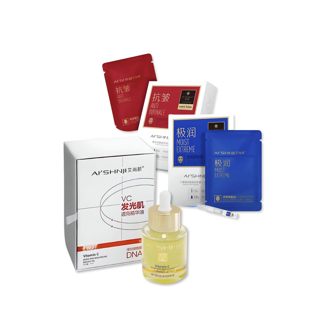 Glow Set – Ganoderma Elixir &amp; Vitamina C