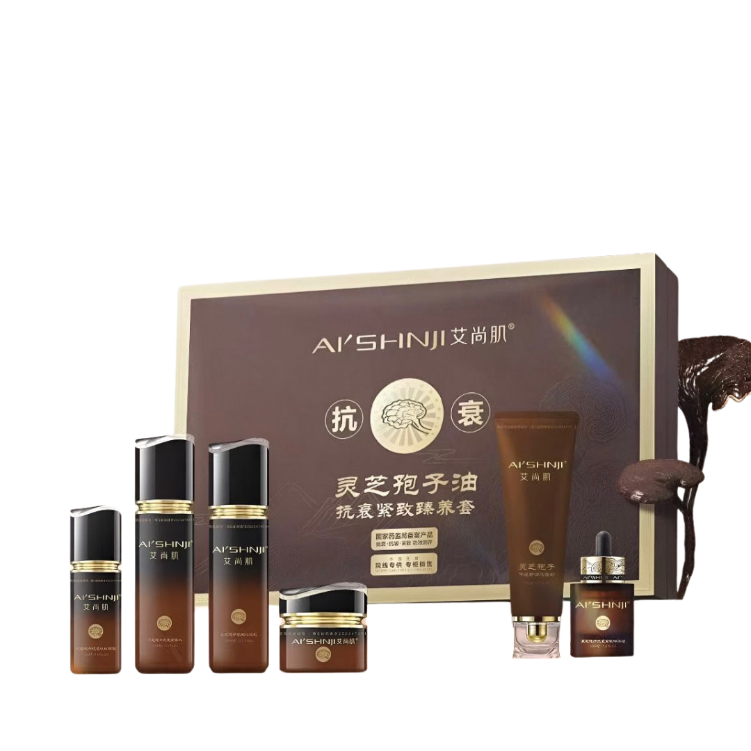 Ganoderma Elixir – Ritual Completo de Renovación Facial