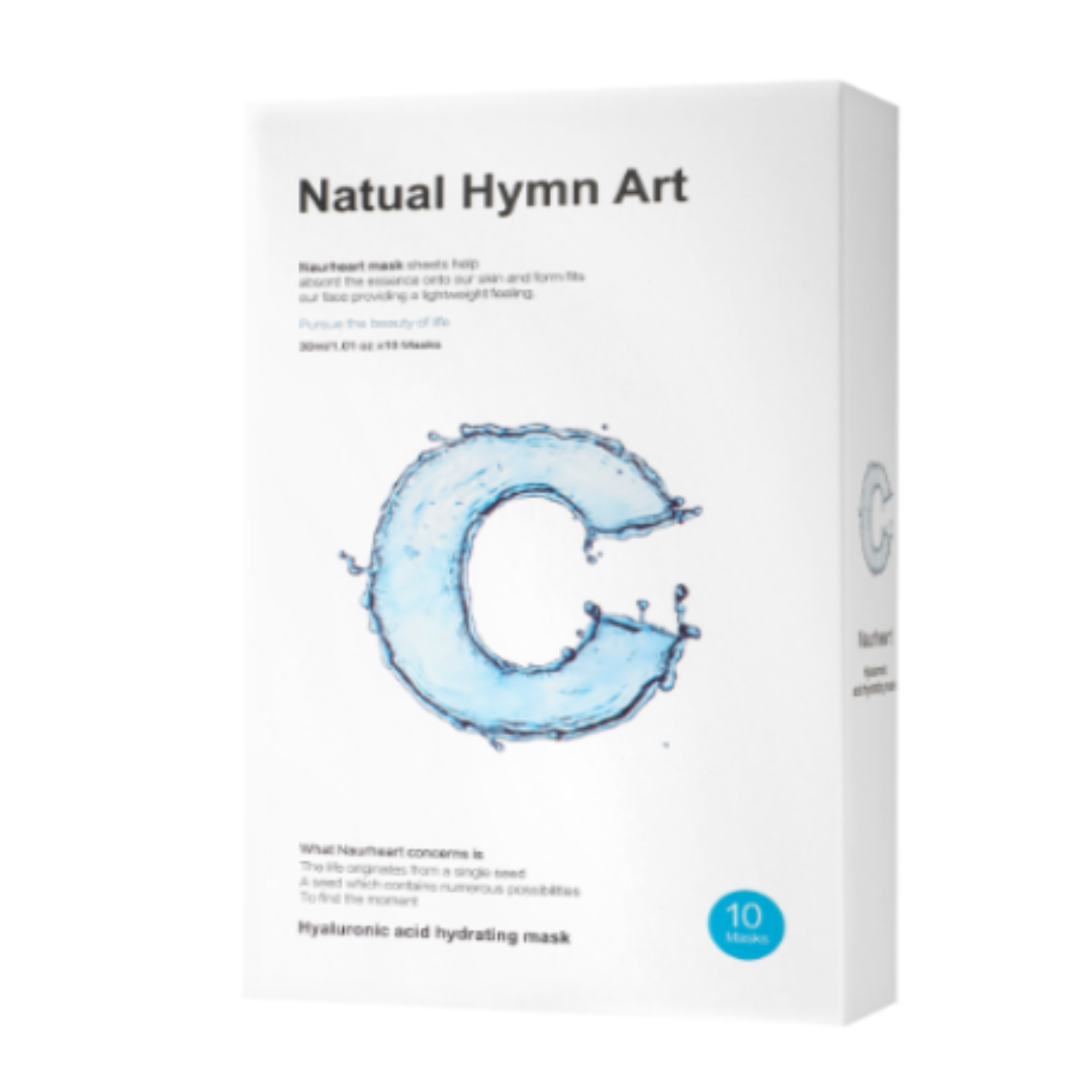 Luz de Seúl- mascarilla velo x10 glass skin ácido hialurónico